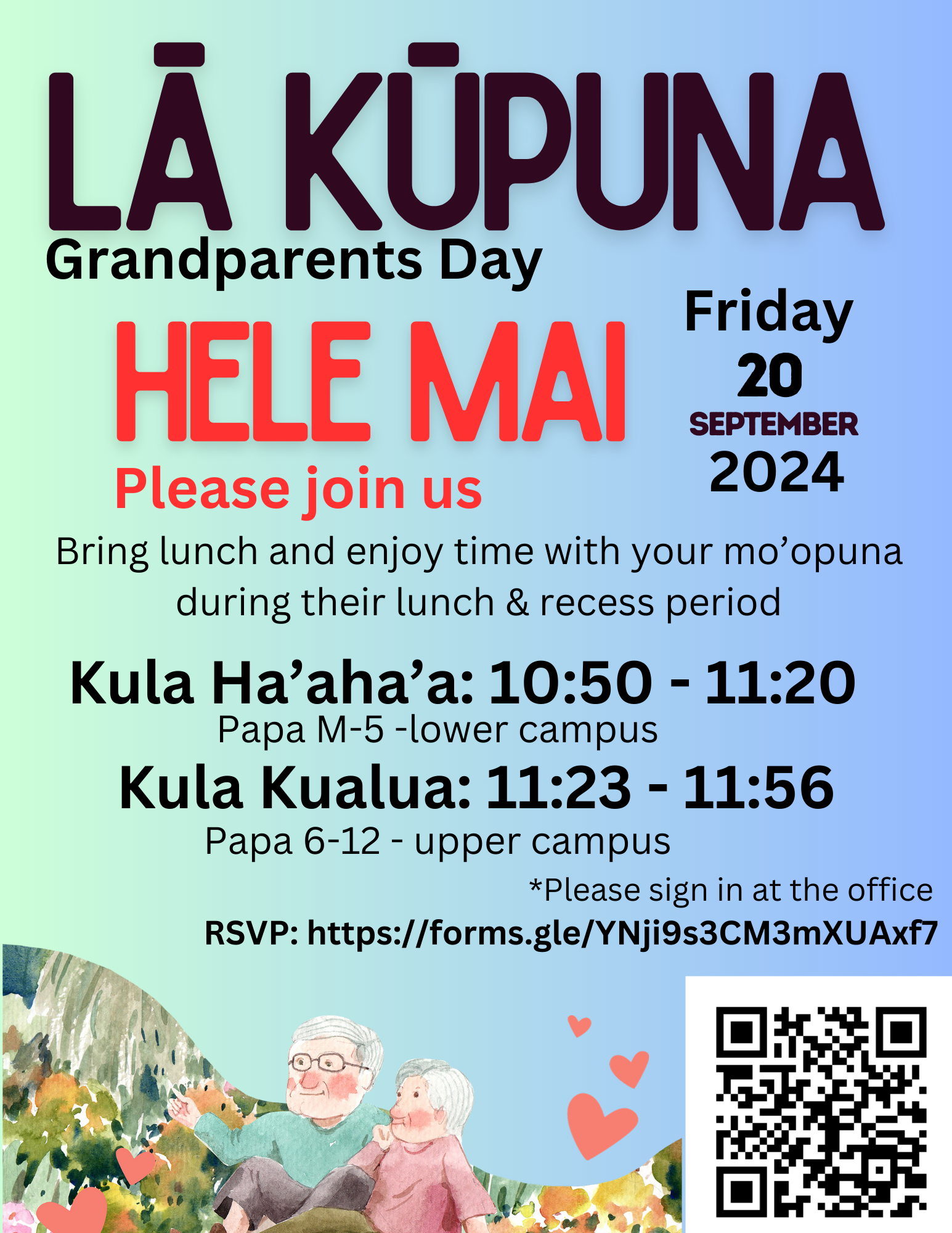 Lā Kūpuna (Grandparents Day)